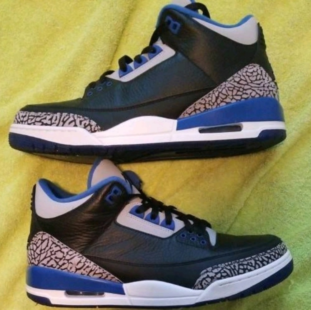 Jordan 3 Retro (Sport Blue)